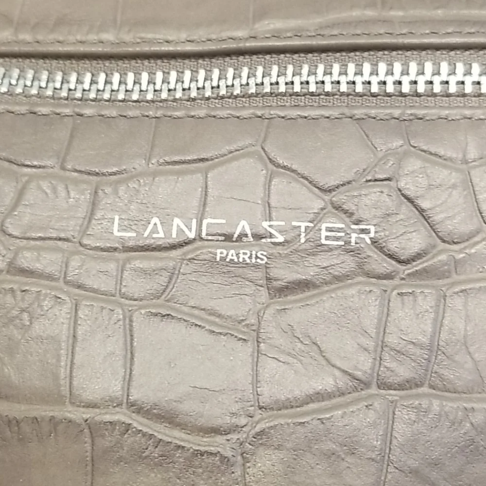 💕LANCASTER PARIS💕 Embossed Crocodile Backpack